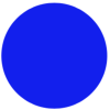 blue circle